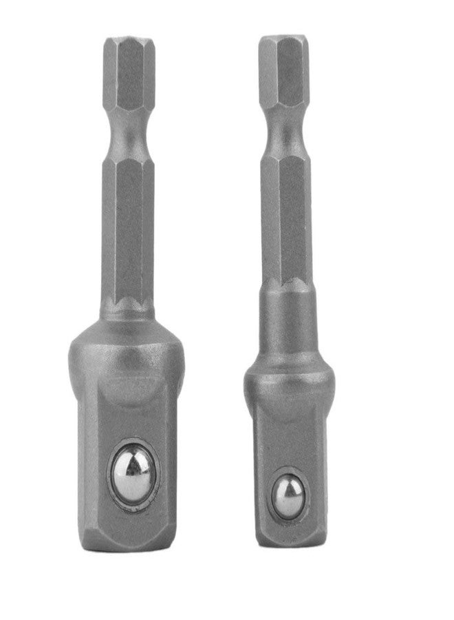 Inditrust New Hex Drive Power Drill Socket Extension Bit Adaptor Set Pack Of 3Pc - Stainless Steel - Image 3